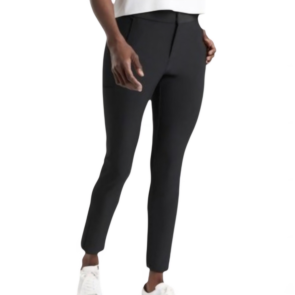 NWOT -  Athleta Black Stellar Trouser Sz 8